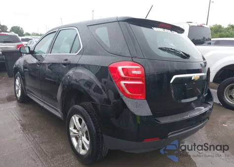 2016 Chevrolet Equinox Ls из США, поврежденный, VIN 2GNALBEK1G1173520